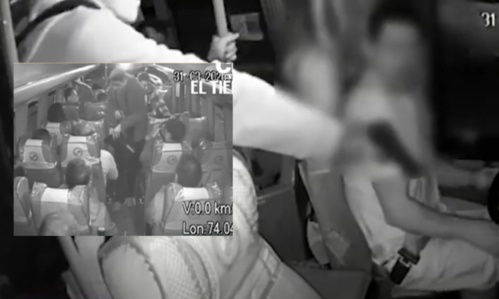 25 Pasajeros Fueron Víctimas de Asalto Masivo en Bus de Cubría Ruta Bogotá-Zipaquirá en Autopista Norte