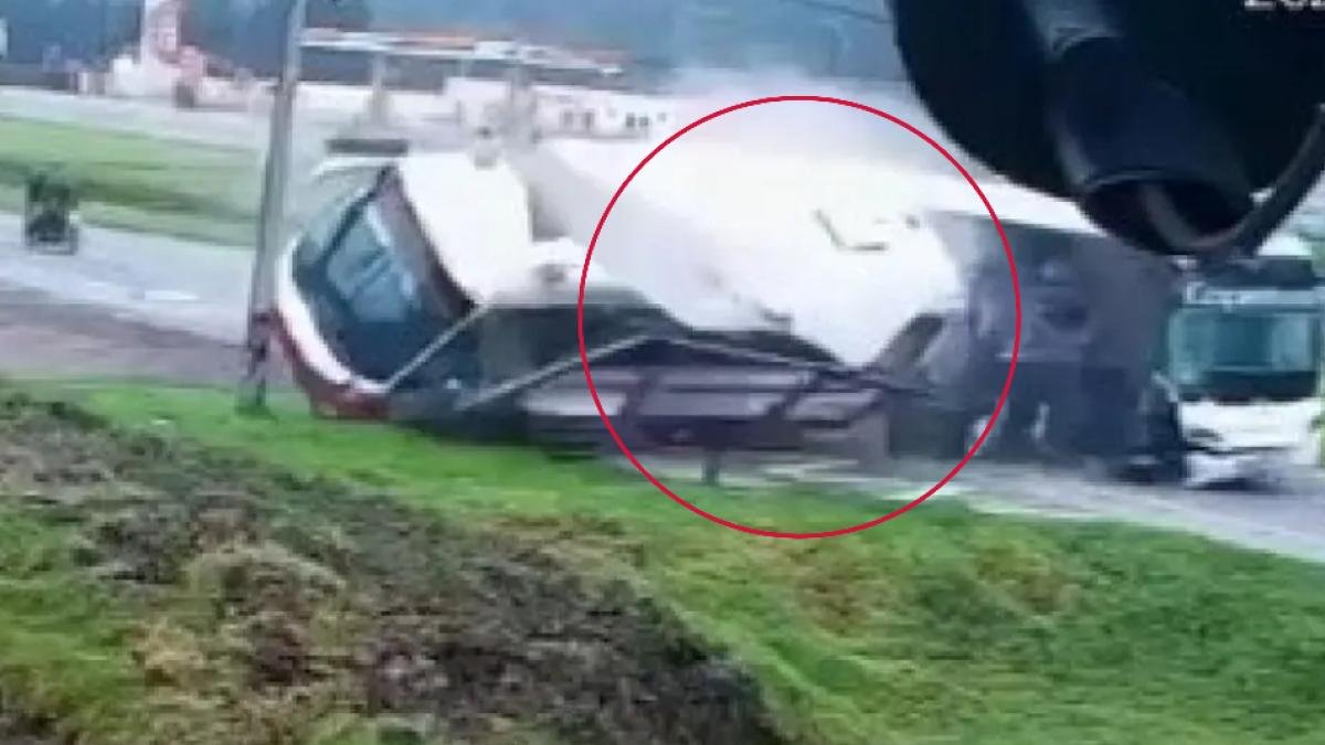 Identifican Al Vendedor Ambulante que Murió en Aparatoso Accérdico de autobuses en Gachancipá, Vía Tunja