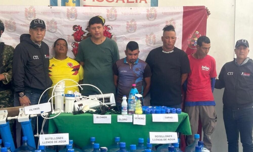 Banda 'Los Aguamanes' en Barranquilla Vendía Agua Sin Purificar