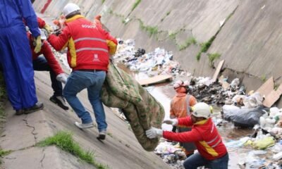El Panorama Diario en el Canal de la Calle Sexta, Centro de Bogotá