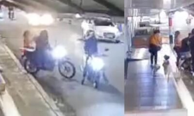 Así Quedó Registro El Asesinato de Reconcido Comerciante de Floridablanca: Le ProPinaron Seis Tiros