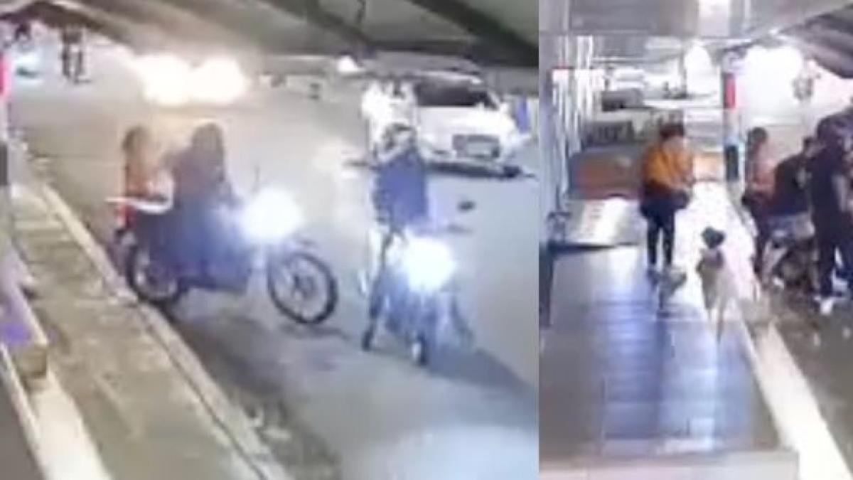 Así Quedó Registro El Asesinato de Reconcido Comerciante de Floridablanca: Le ProPinaron Seis Tiros