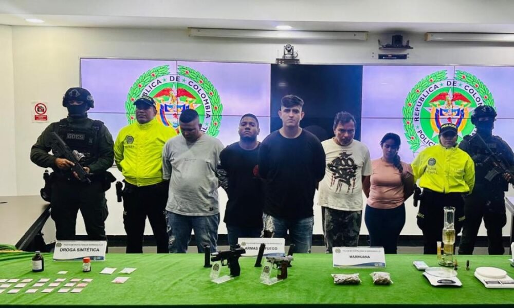 Capturados por distribución de Drogas en Fiestas y Colegios