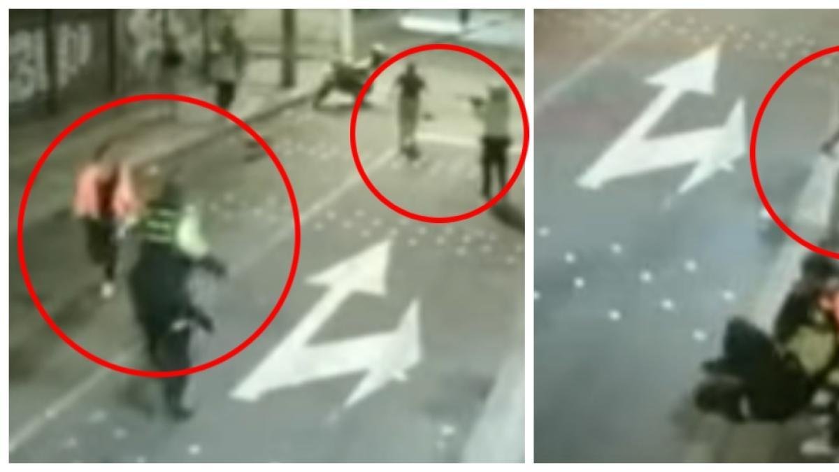 Policía Se Salvó de Morir Tras Recibir Más de 12 Puñaladas Cuando Se Disponía A Poner Comparendo en Bogotá