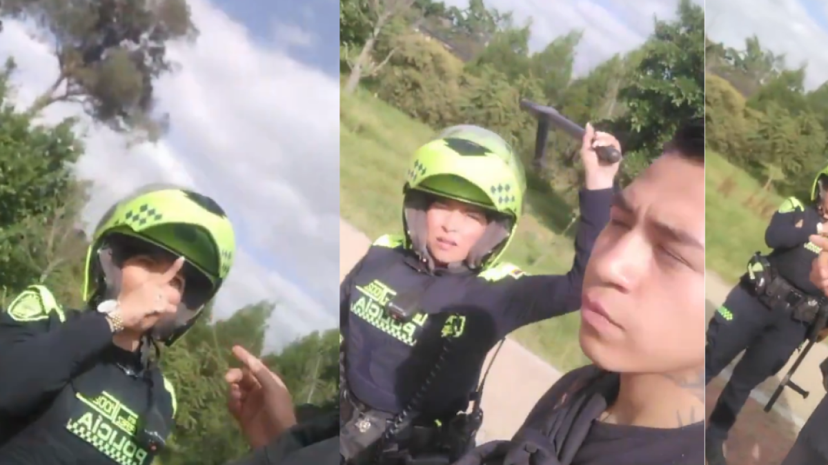 Primera Medida Contra la Patrullera que Golpeó Con Bolillo A Joven en Bogotá; Procuraduría Tiene listos los Cargos
