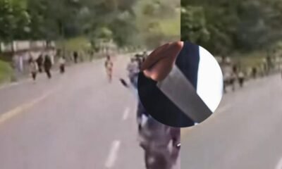 Personas pretendía Detener Con Palos un Camión de Carga en el TÚnel del Boquerón en la Vía Bogotá - Villavicencio