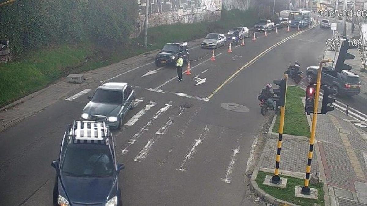 Lluvias Ocasionan Fuertes Trancones y Afectaciones en la Movilidad de Bogotá en Este Domingo 6 de Abril