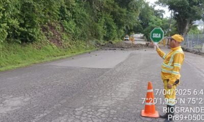 AFECTADA LA MOVILIDAD HACIA la Costa Atlánica por Artefacto Explosivo