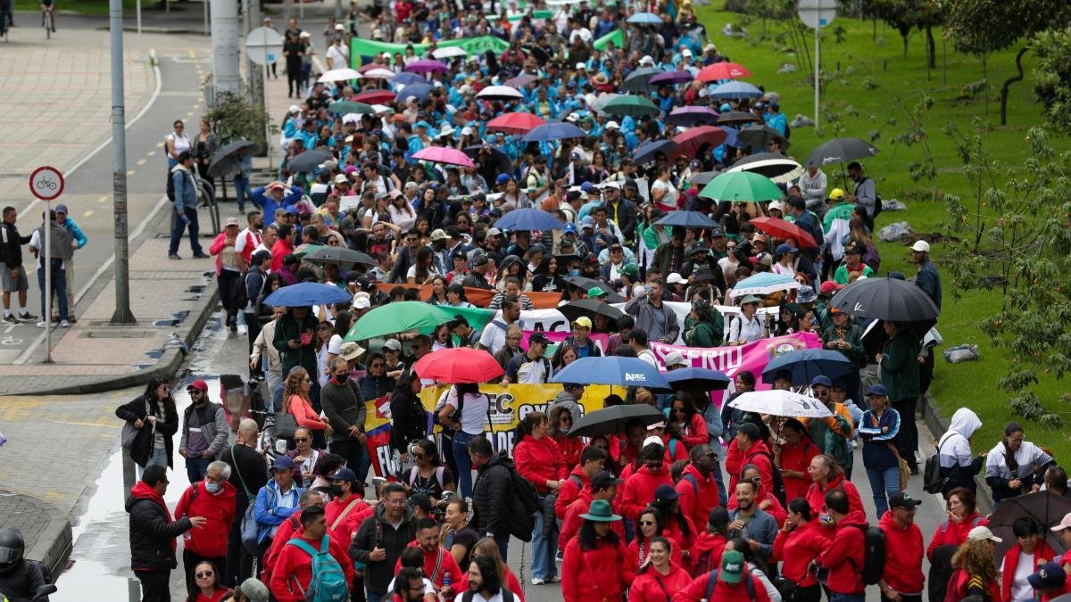 Paro de Profesores Hoy 24 de Abril en Bogotá; lo que se sabe del recorrido de margas y las clases para este jueves