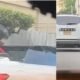 Video Revela El Seguimiento Que Le Hacen Motoladrones Un conductor de Carro convertible en Bucaramanga: Robaron TODO