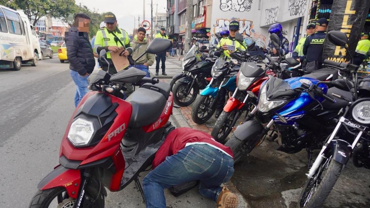 Operativo Contra Vehículos Robados Deja Un Cauturado Y Siete Locales Cerrados en Bogotá