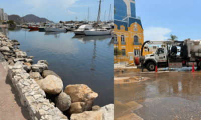 Cierran Preventivamete la Bahía de Santa Marta por Contaminacia de Alcantarillas Rebosadas