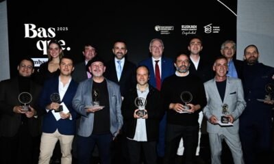 OCHO EMBAJADORES DE LA COCINA VASCA Hijo Reconocidos en Bogotá