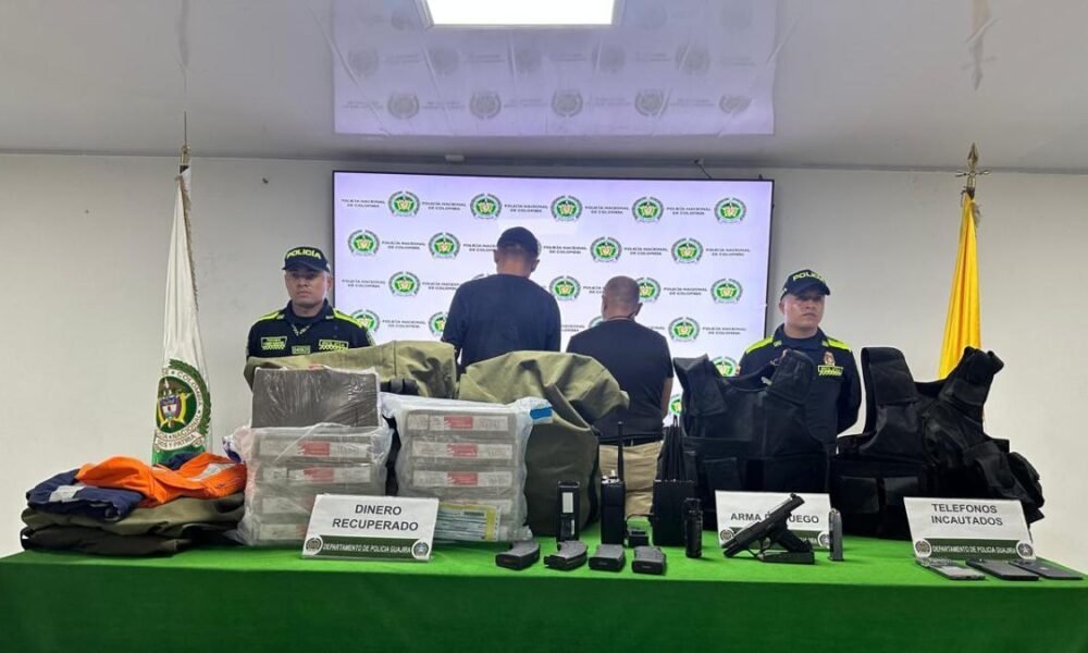 Capturan A Dos Presuntos Responsables del Robo en el Aeropuerto de Riohacha y Recuperan Más de $ 2.000 Millones