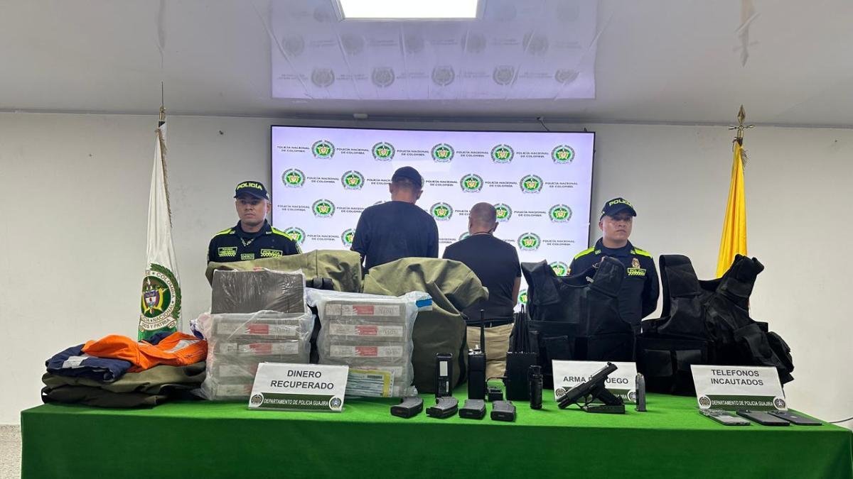 Capturan A Dos Presuntos Responsables del Robo en el Aeropuerto de Riohacha y Recuperan Más de $ 2.000 Millones