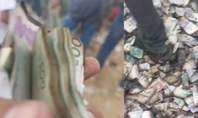 Video | Personas Se Lanzaron A Recoger Dinero Incinerado Tras Robo A Carro de Valores en Riohacha: 'Hoy y ti te Pago'