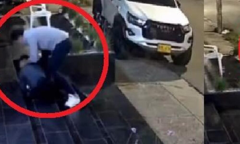 Fue Golpeado y Herido con ARMA por pedir un conductor que no parqueara en el andén