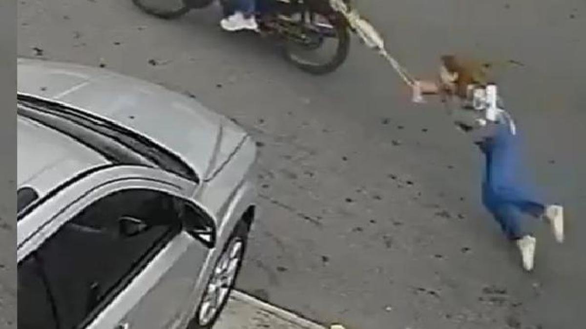 Mujer Tiene Trauma CraneoenceFálico Tras ser Arrastrada por el Piso Tras intento de Robo en Bucaramanga