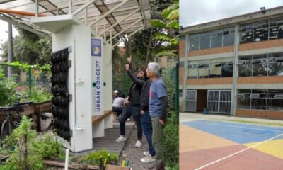 La Tecnología de Dos 'Ecomuros' que Ha Permitido Ahorrar 320 Metros Cúbicos de Agua en Fontibón