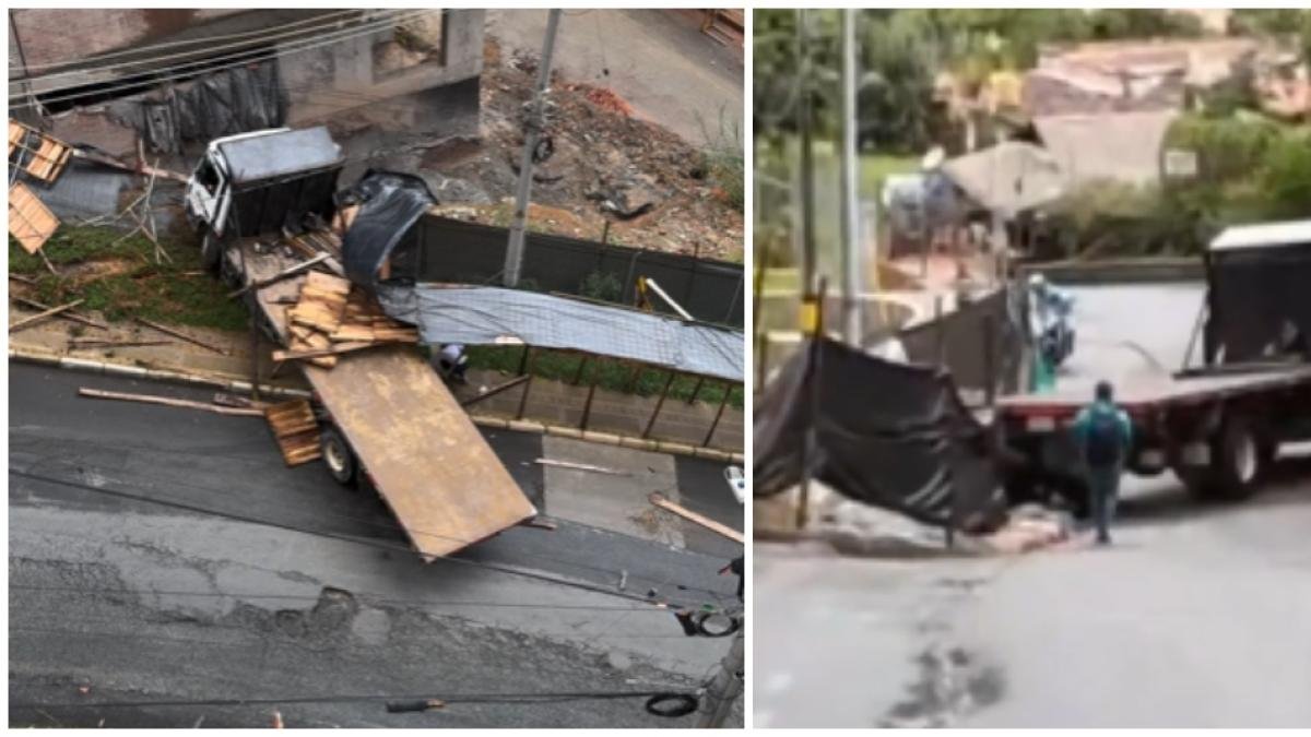 Nuevo accidente por tractomula que perdió el control en loma conocida por videos de 'sube o no sube', en Sabaneta