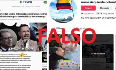 Video Con INFORMACIÓN SOBRE SUPUESTA 'Conspiración Contra Jaime Beltrán' SUPLANTA IMAGEN DE EL TIEMPO
