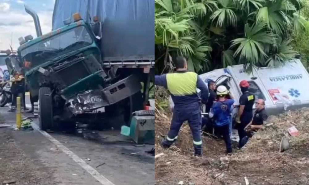 Una niña indígena murió y cuatro personajes más resultando Heridas en accidente de tránsito en la vía medellín-urabá