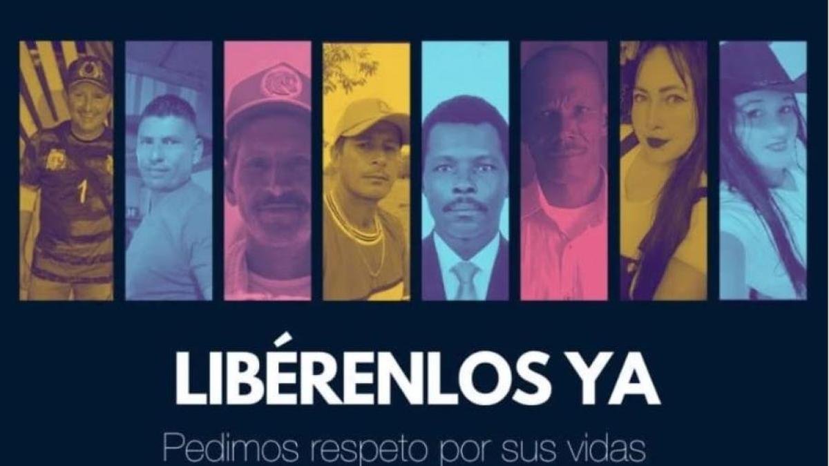 OCHO PERSONAS CUMPLEN una vez dias desaparecidas en guaviare, se presume que están secuestradas por 'iván Mordisco'