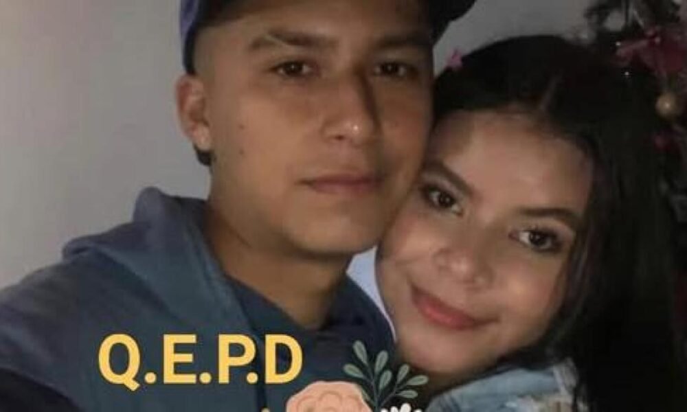 ESTA ERA LA JOUVE PAREJA QUE MURIÓ EN EL DERRUMBE DE DAGUA, EN EL VALLE DEL CAUCA