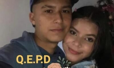 ESTA ERA LA JOUVE PAREJA QUE MURIÓ EN EL DERRUMBE DE DAGUA, EN EL VALLE DEL CAUCA