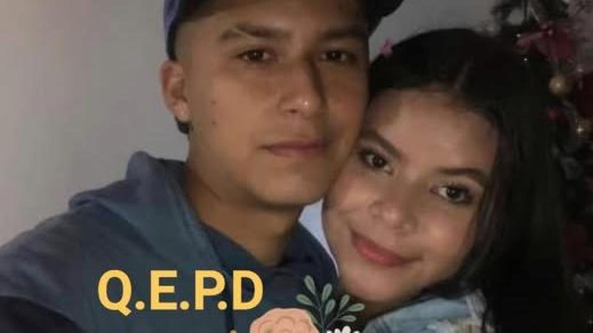 ESTA ERA LA JOUVE PAREJA QUE MURIÓ EN EL DERRUMBE DE DAGUA, EN EL VALLE DEL CAUCA