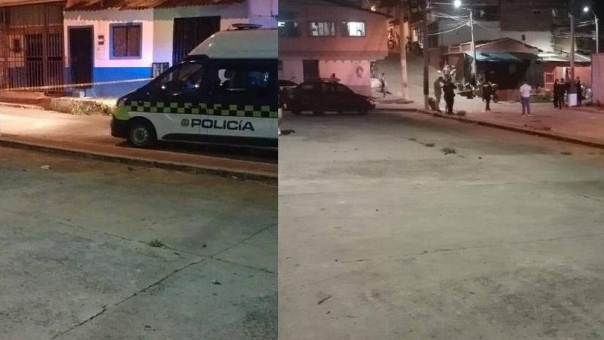 VIDEO DE PRESIONANTE MUESTRA UNA BALACERA QUE DEJÓ UNO MUERTO Y UN HERIDO EN PIEDECUESTA: 15 Personas Participaron