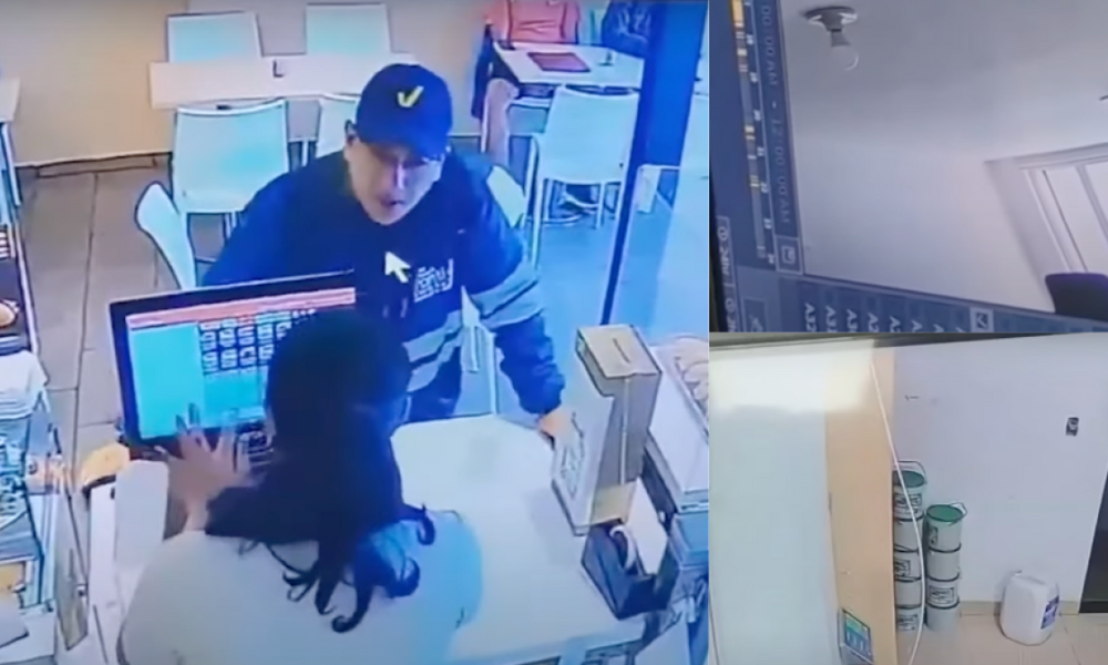 Ladrón Disfrazarado de Empleado de Servicios Públicos Realizó Millonario Robo en Panadería Al Norte de Bogotá