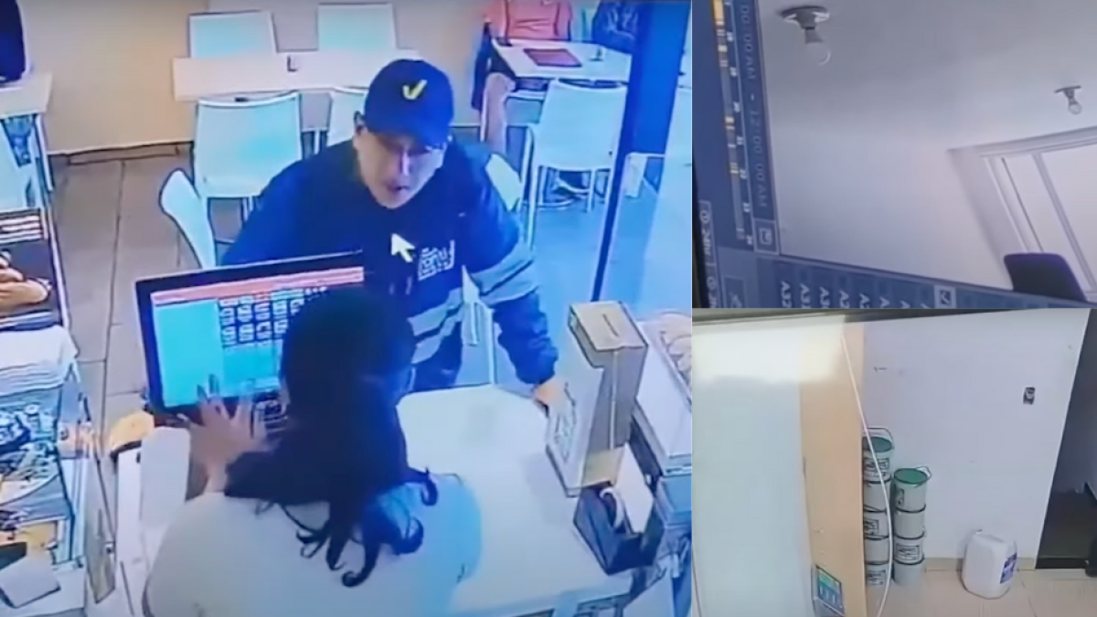 Ladrón Disfrazarado de Empleado de Servicios Públicos Realizó Millonario Robo en Panadería Al Norte de Bogotá
