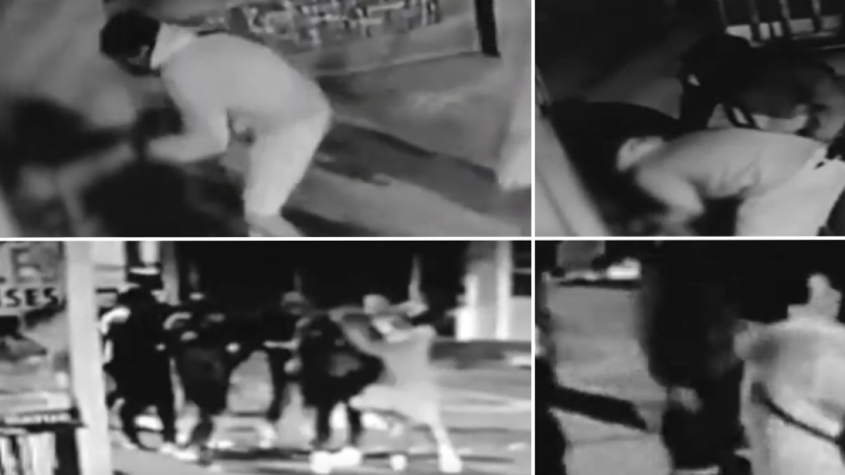 Ataque Quedó Registro en video