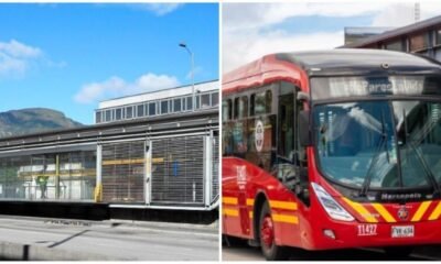 El Video del Momento en que dos ladrones Robaron un celular en transmilenio, Huyon y se Escondieron en un Caño