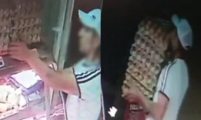 Video | Indignación por hombre que se robó varias BANDEJAS DE HUEVOS DE UNA CARNICERÍA EN BOGOTÁ