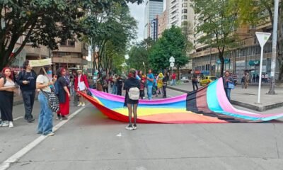 Protestas en el Centro de Bogotá por Asesinatos de Personas Trans Afectaron la Movilidad Este Viernes Santo