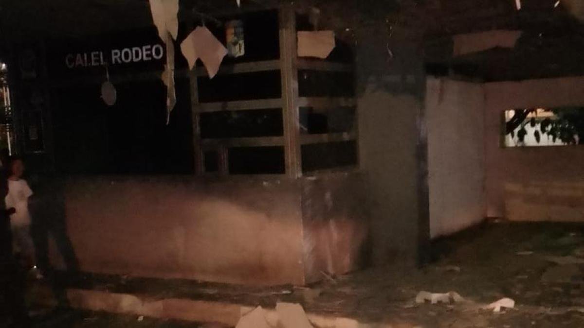 Explosión en Cai de la Policía en Un Barrio de Jamundí, en el Valle del Cauca