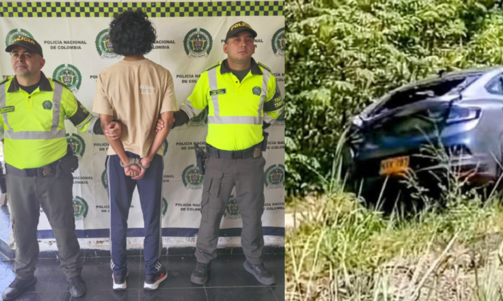 CAPTURAN UN Director Vinculado en Accidente en El Que Murieron ESPOSOS POLICÍAS EN VIA MANIZALES