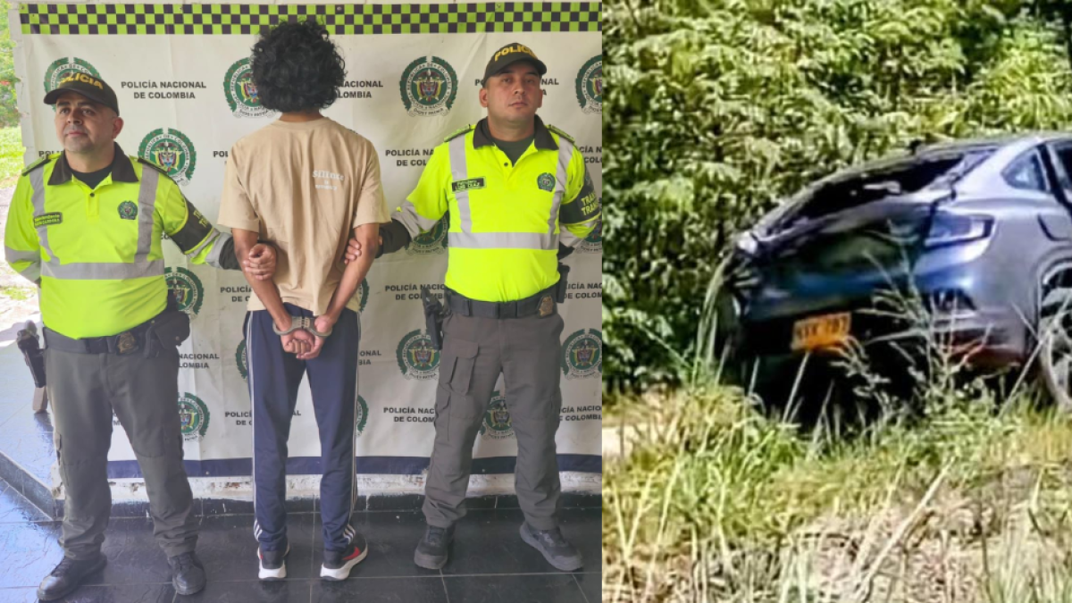 CAPTURAN UN Director Vinculado en Accidente en El Que Murieron ESPOSOS POLICÍAS EN VIA MANIZALES