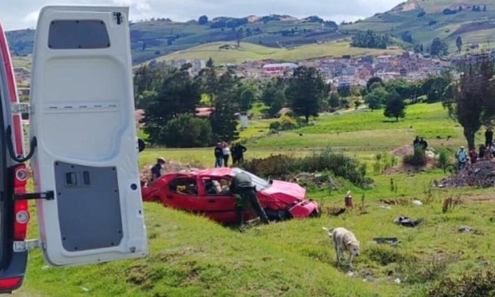 Tres Mujeres Mueren por Un Aparatoso Accidente en La Vía Tunja