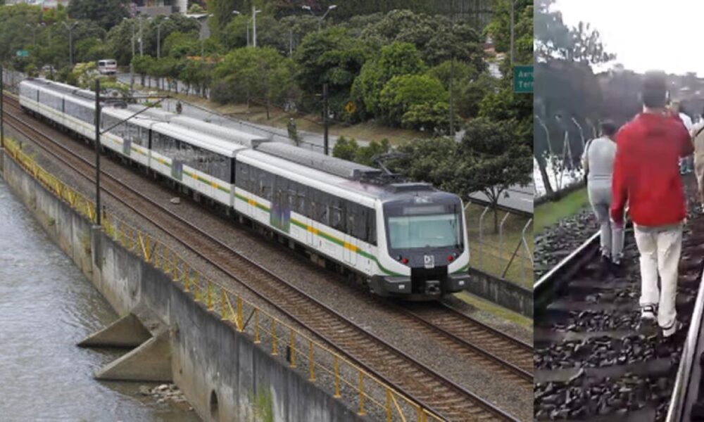 Caída de Rayo en la Catenaria Tiene Afectada La Operación del Metro