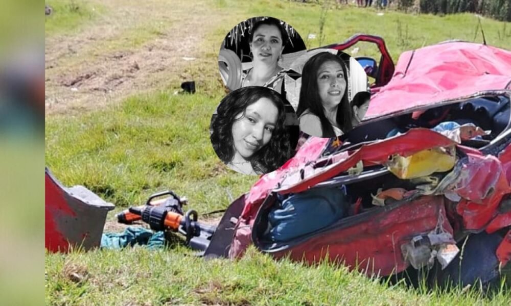 Identifican A Las Tres Mujeres que Murieron por Grave accidente en la Vía Tunja