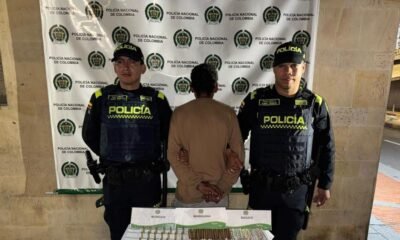 Capturado Integrante de 'Los Venecos' Con Municiones y Más de 1.500 Dosis de Droga