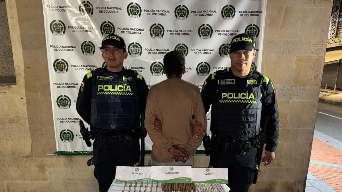 Capturado Integrante de 'Los Venecos' Con Municiones y Más de 1.500 Dosis de Droga