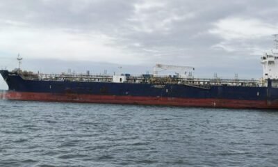Este es el más grande buque de ee. Uu. con combustible en arbar a tumaco en Toda la Historia del Puerto de Nariño