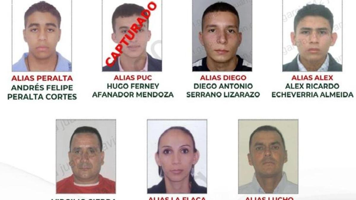 Muestran sus rostros y presuntos antecedentes