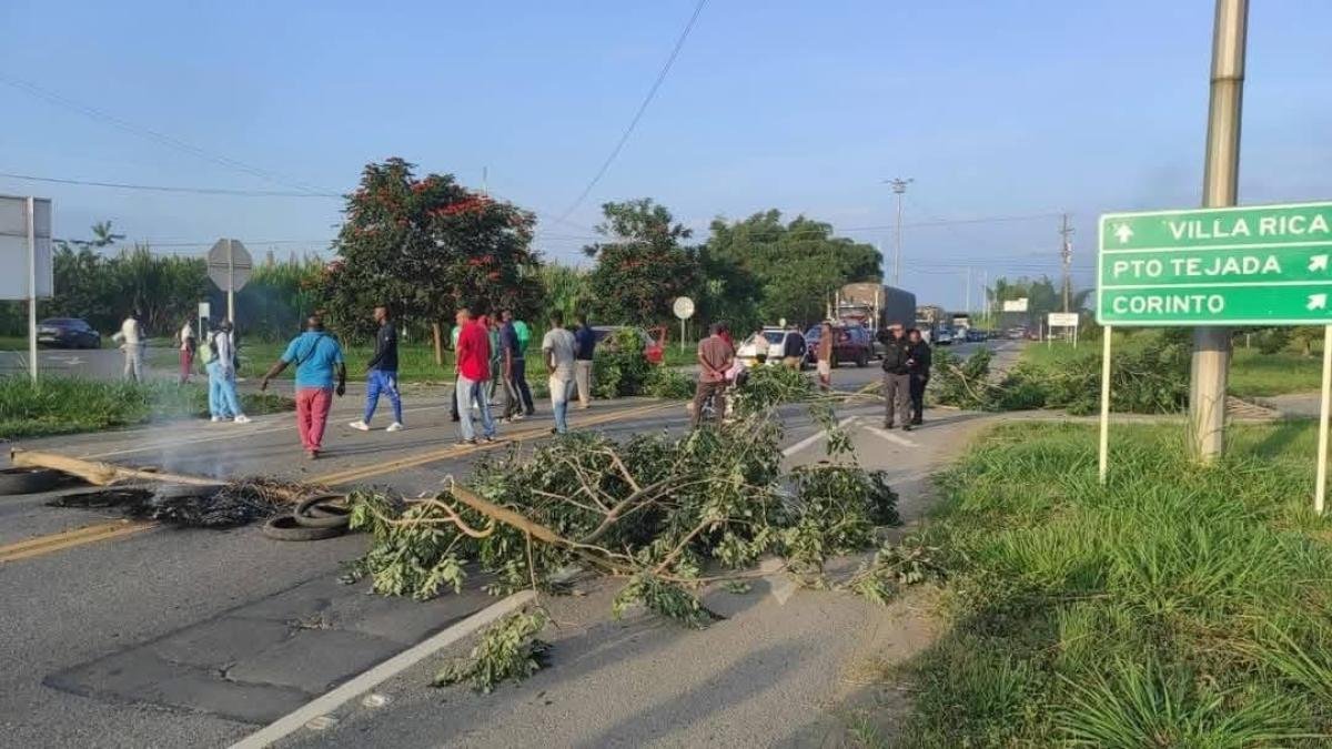 Levantan Bloqueo en Puerto Tejada, Norte del Cauca: Diálogo Fue Clave