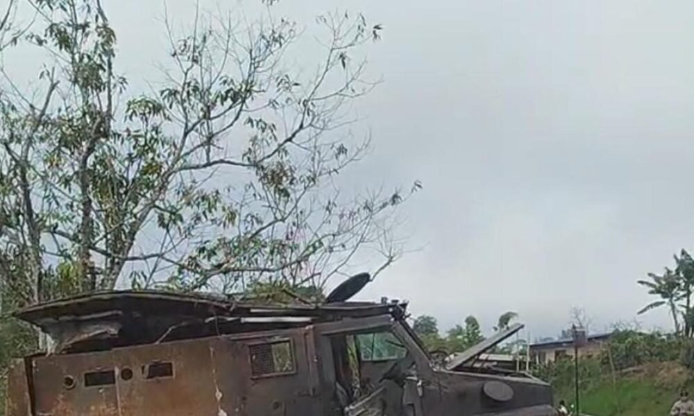 Explosión Contra Tanqueta dejó un Policía Herido en El Tambo, Cauca