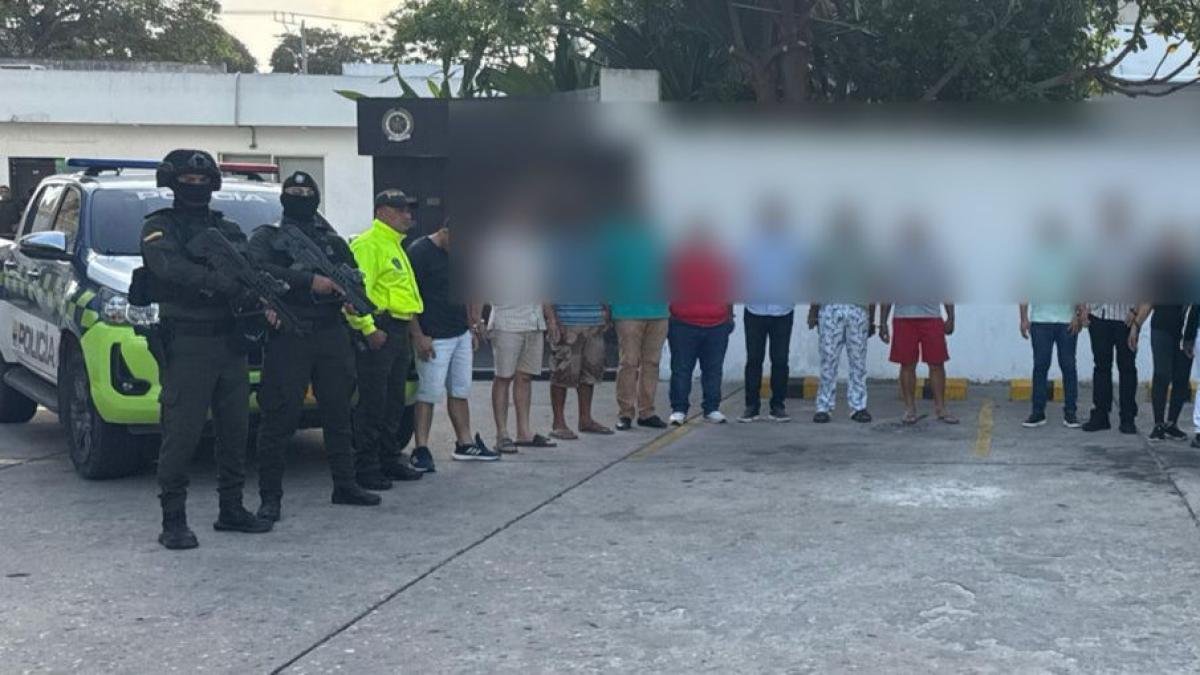 Ya hijo 18 los detenidos por esta rojas criminales